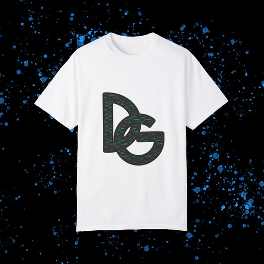 DG - T-shirt: Relaxed fit with cut out DG logo in front with leaves and DolciGucce writing on the back